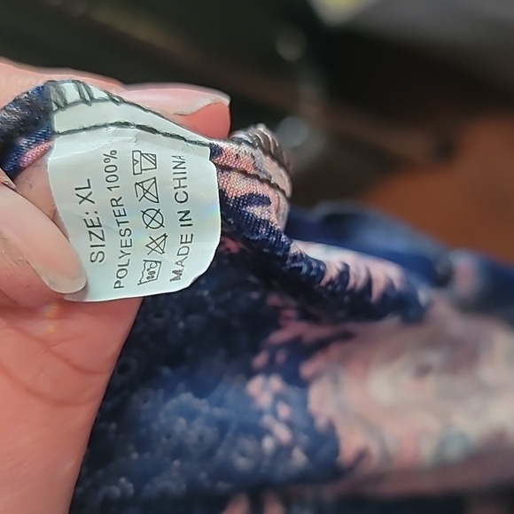 Paisley print sun dress sizeXL - Picture 4 of 5